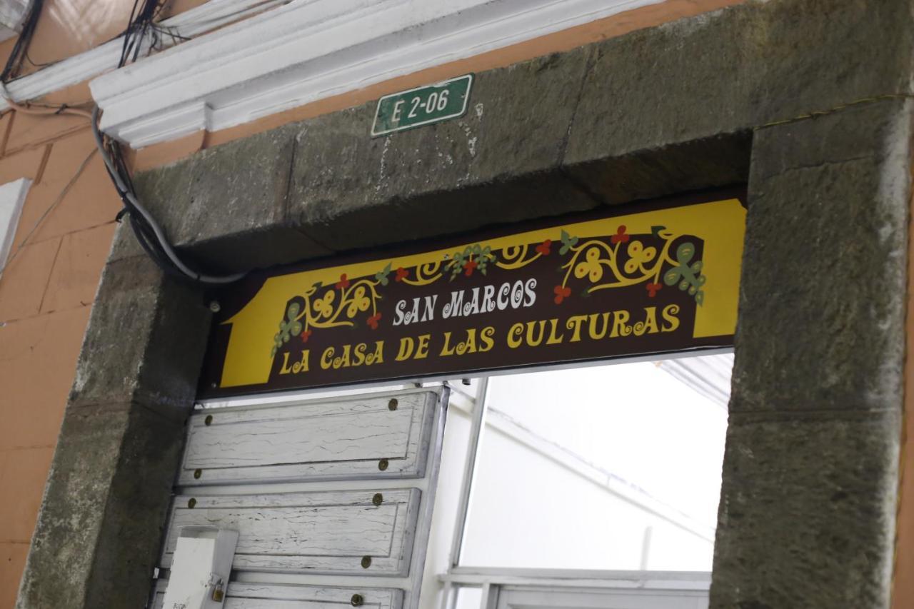 San Marcos Cultural&Guesthouse Quito Exterior foto